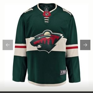 Brand new NHL Mn Wild Jersey Men's XS
